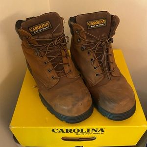 Carolina Waterproof Work Boots, 6” with Steel Toe